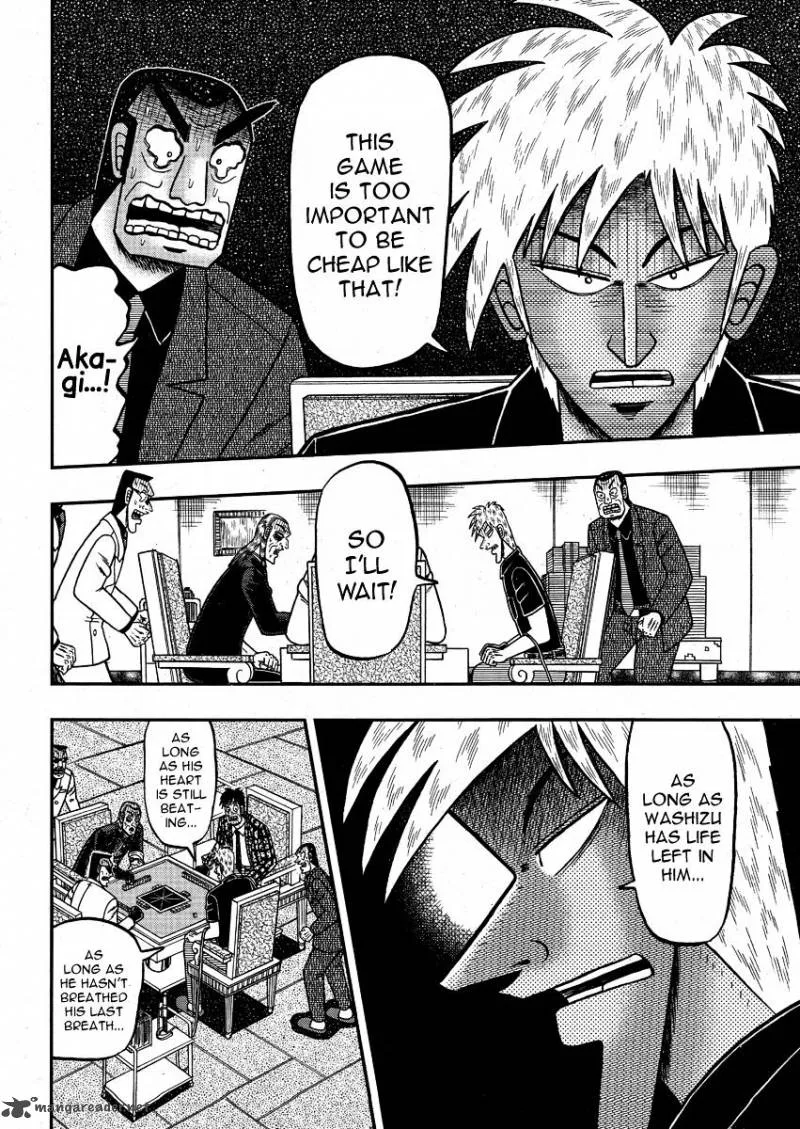 Akagi Chapter 294 page 17