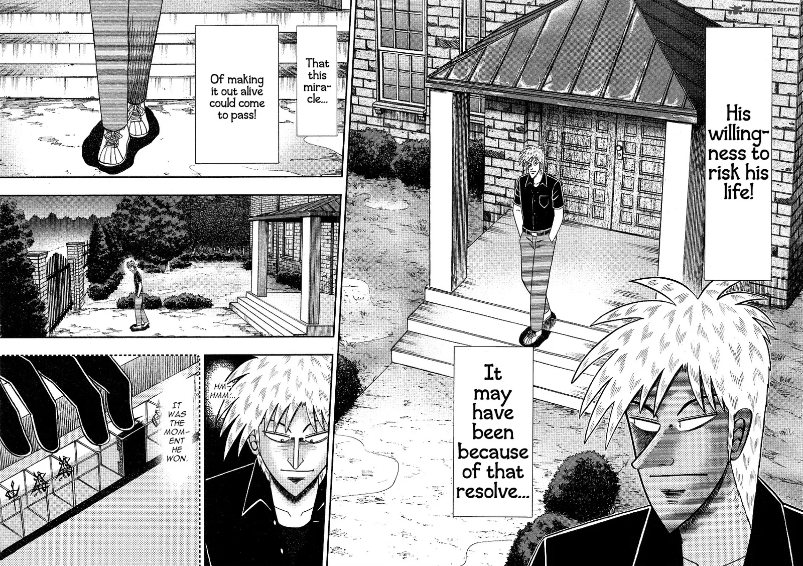 Akagi Chapter 296 page 21