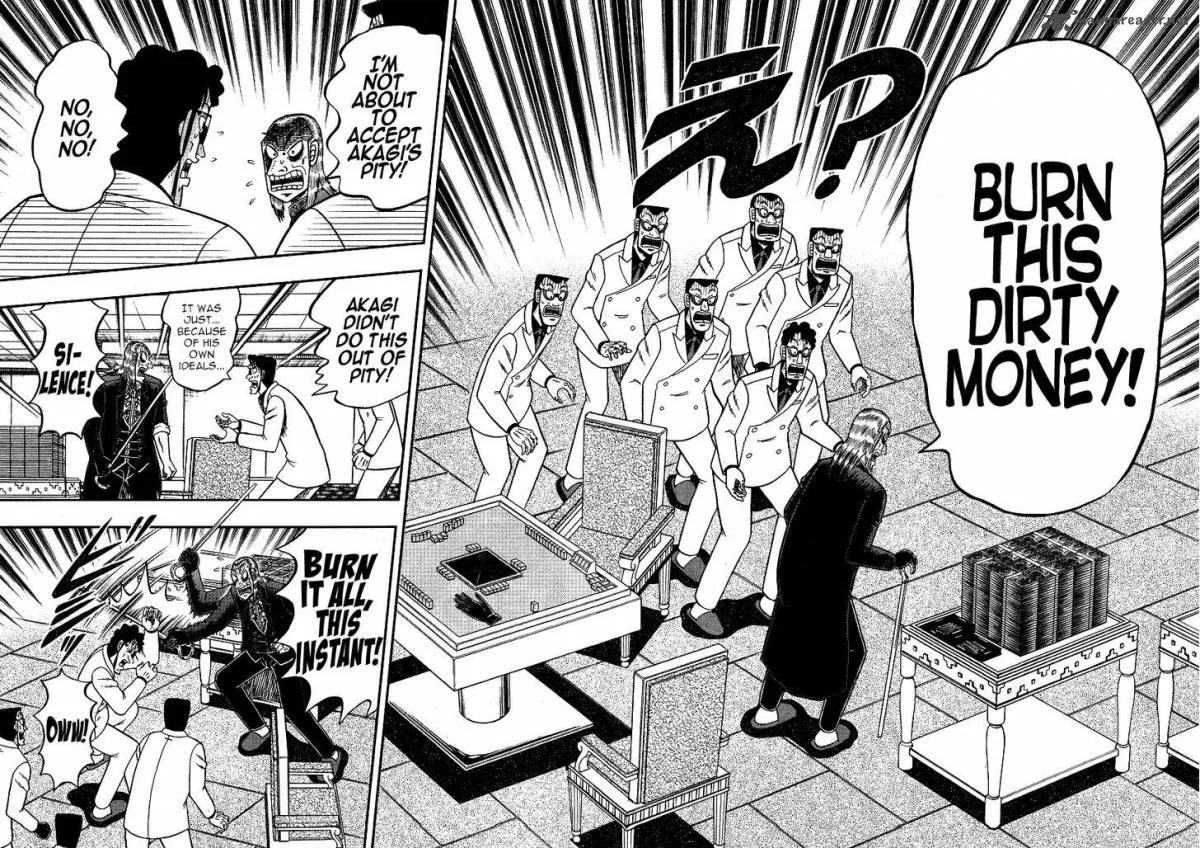 Akagi Chapter 298 page 22