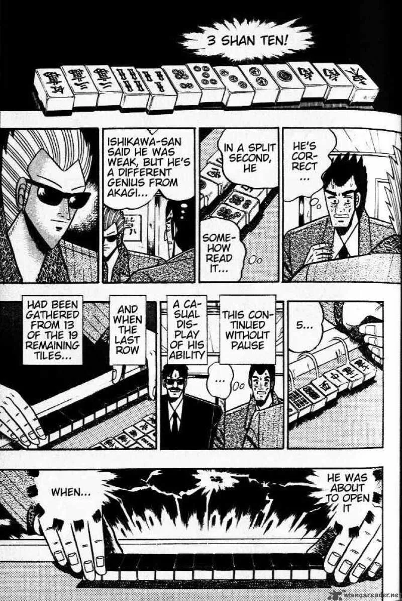Akagi Chapter 30 page 11