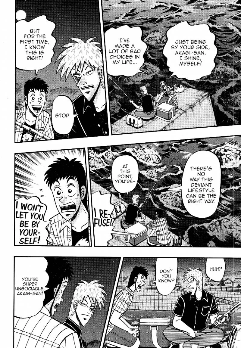 Akagi Chapter 302 page 22