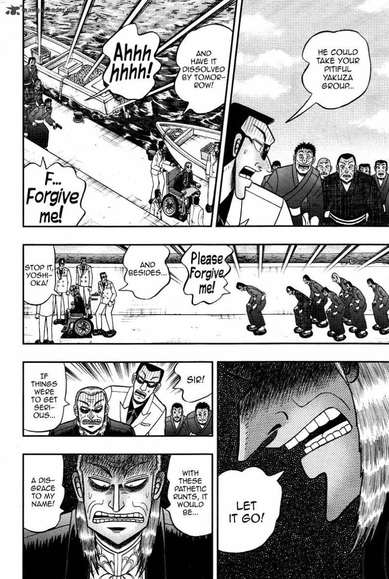 Akagi Chapter 307 page 15