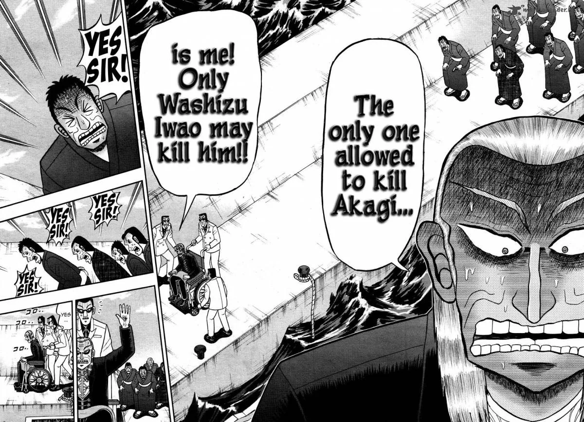 Akagi Chapter 307 page 19