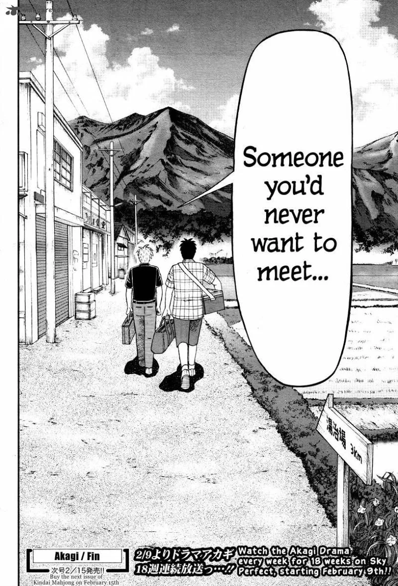 Akagi Chapter 307 page 31