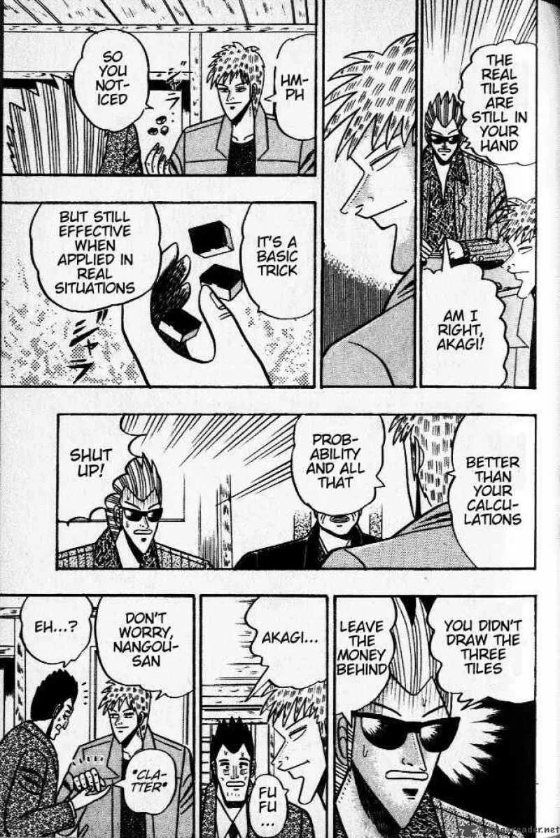 Akagi Chapter 31 page 19