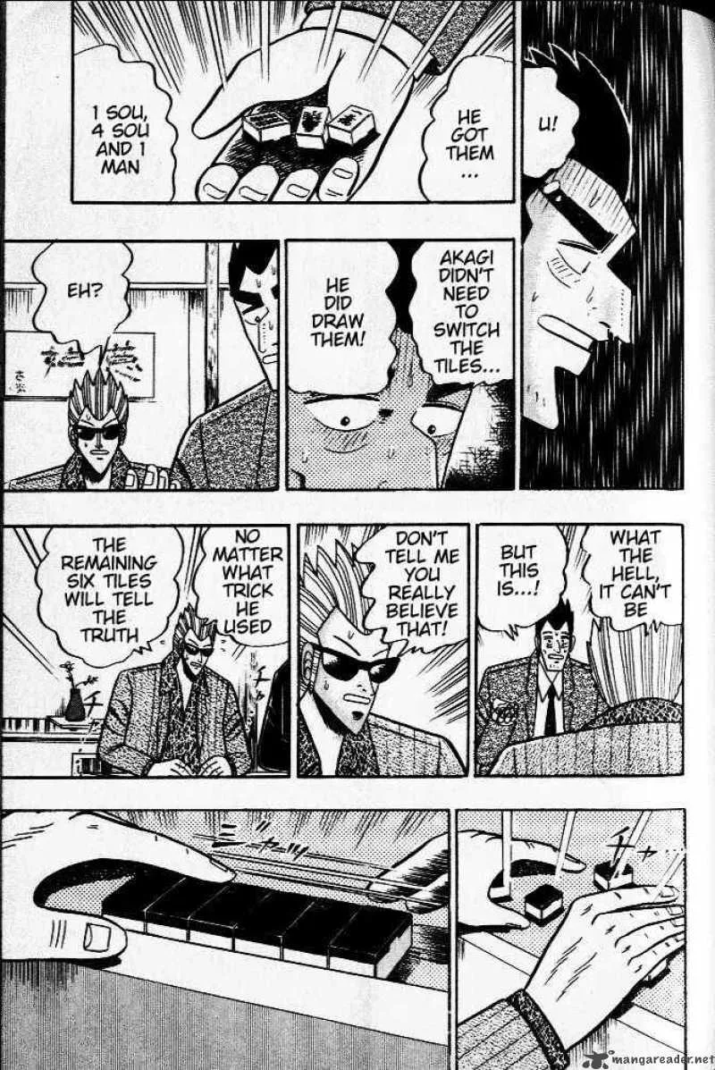 Akagi Chapter 31 page 21