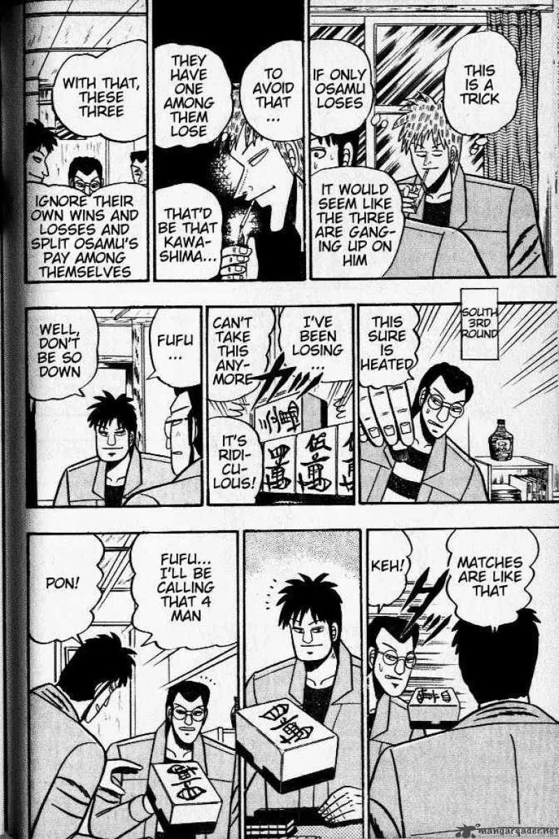 Akagi Chapter 32 page 6