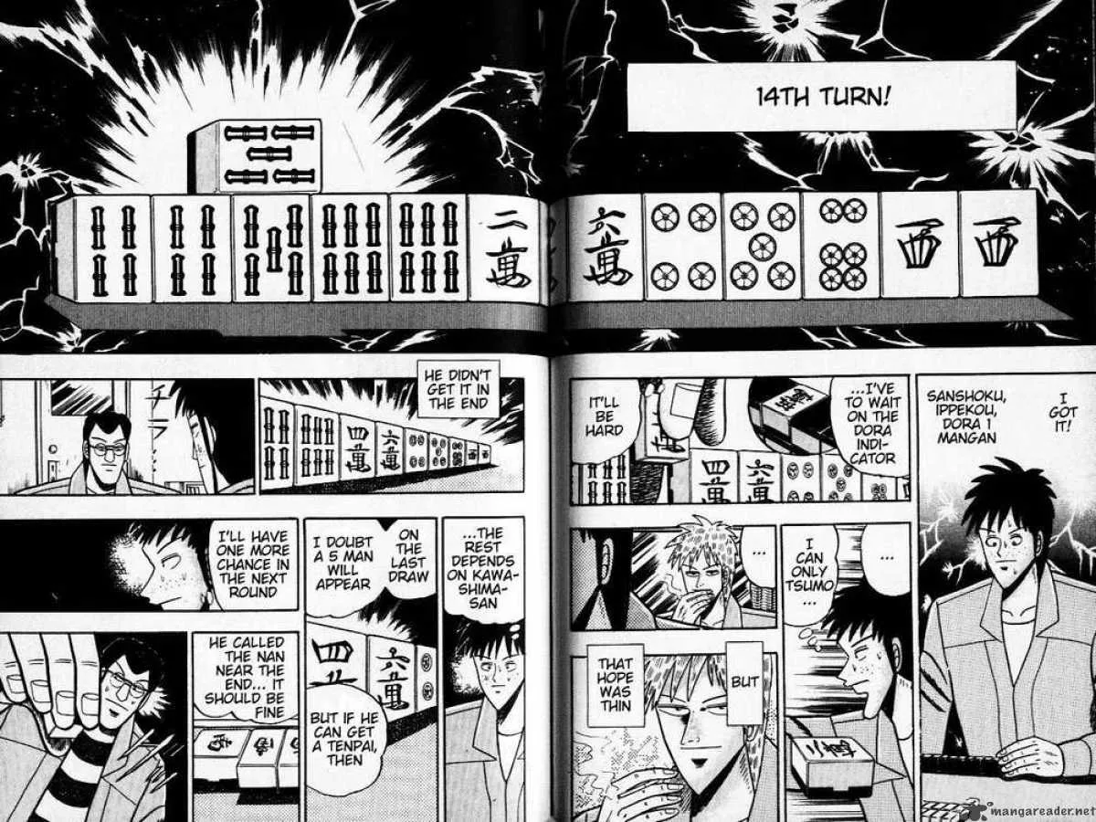 Akagi Chapter 32 page 16