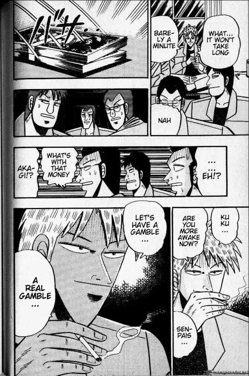 Akagi Chapter 32 page 23