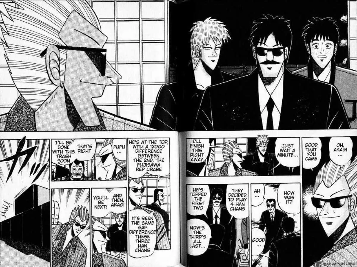 Akagi Chapter 34 page 13