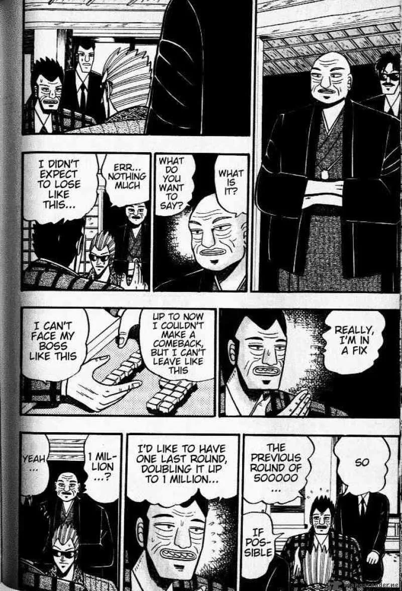 Akagi Chapter 35 page 11