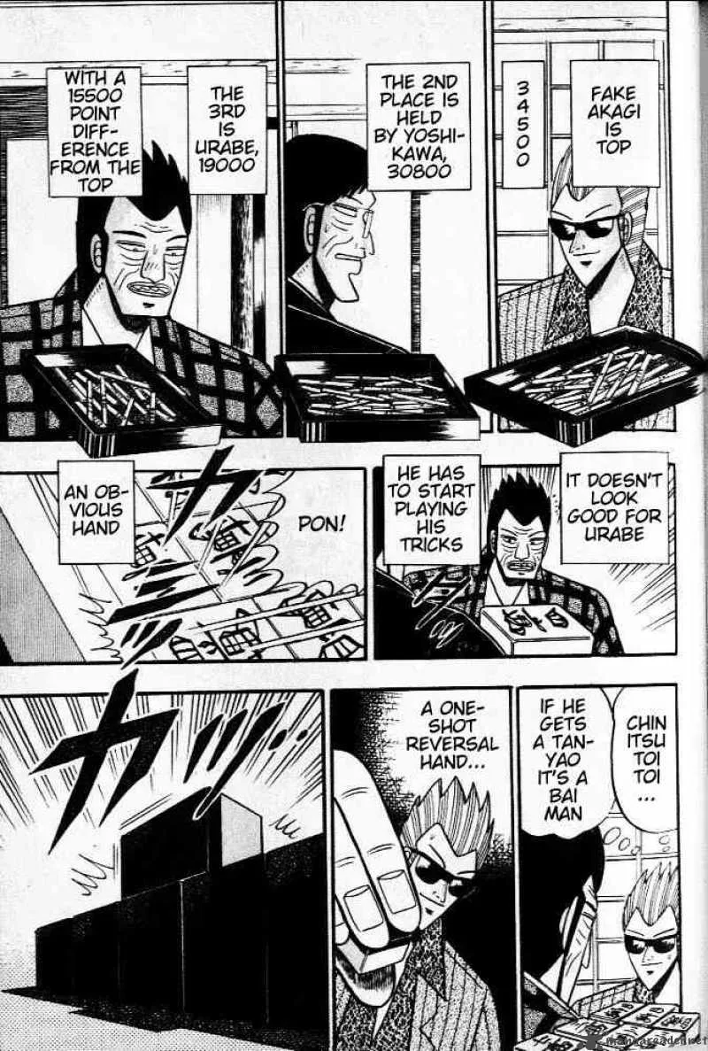 Akagi Chapter 35 page 16