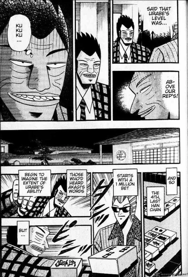 Akagi Chapter 35 page 14