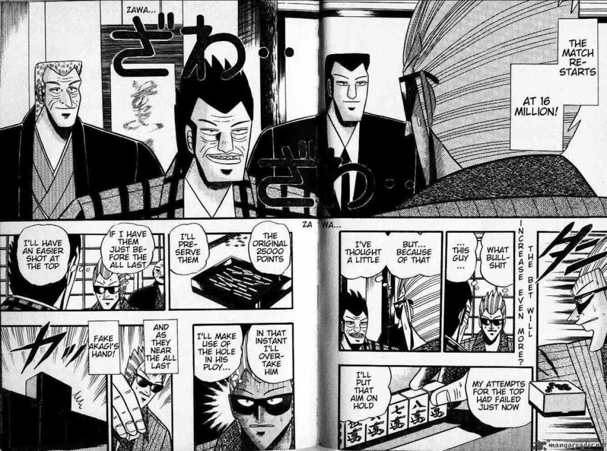 Akagi Chapter 36 page 14