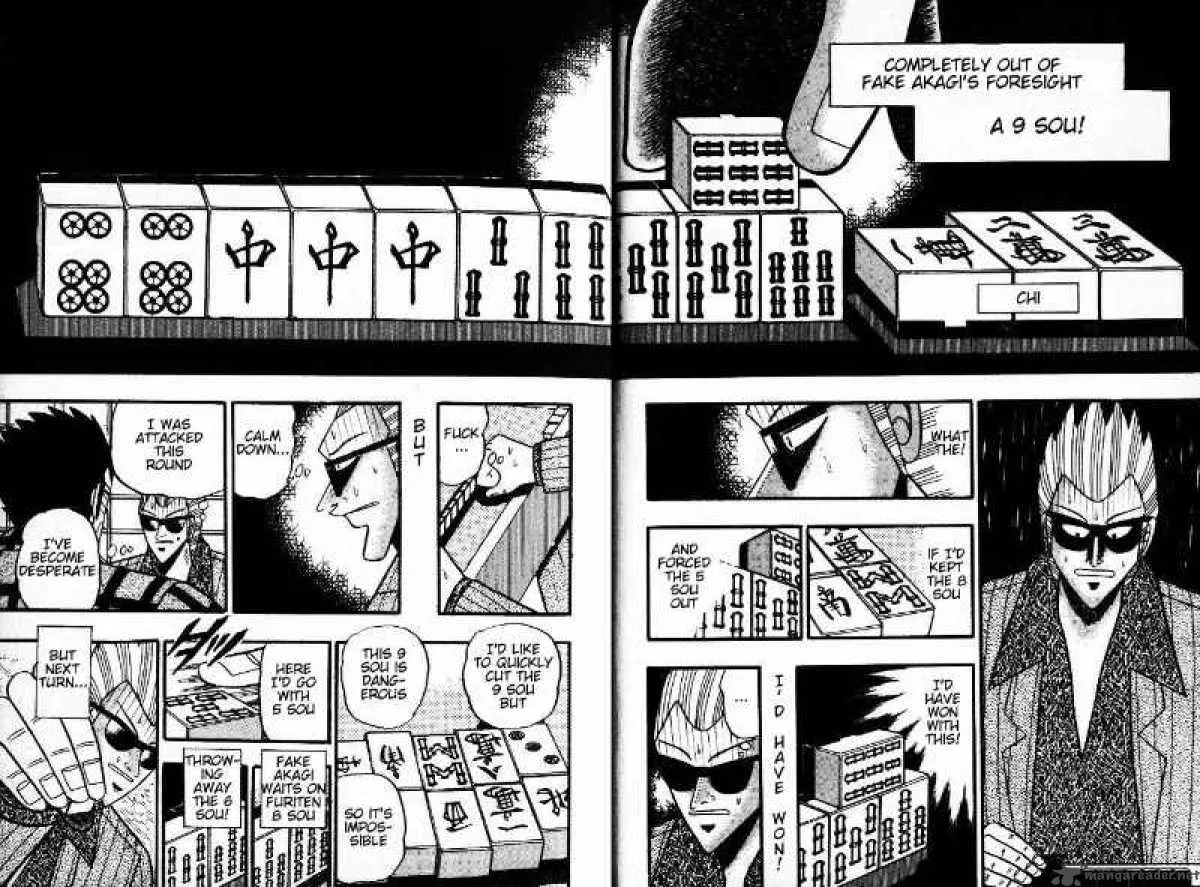 Akagi Chapter 37 page 15