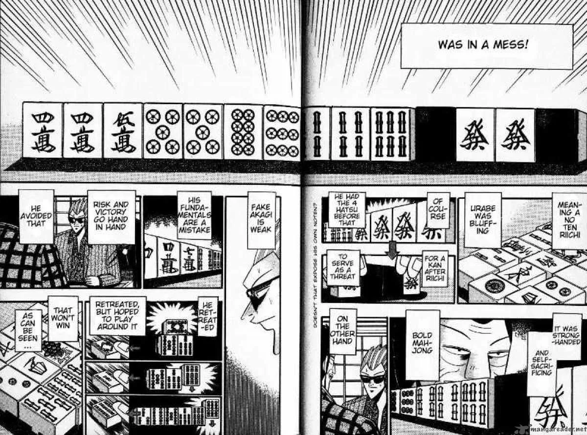 Akagi Chapter 37 page 20