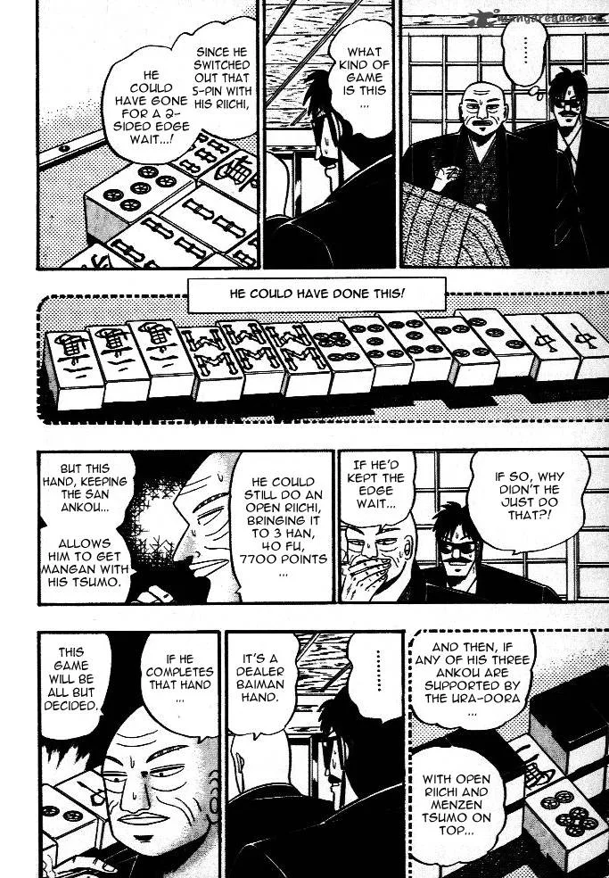 Akagi Chapter 38 page 15