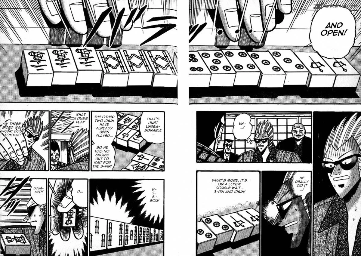 Akagi Chapter 38 page 14