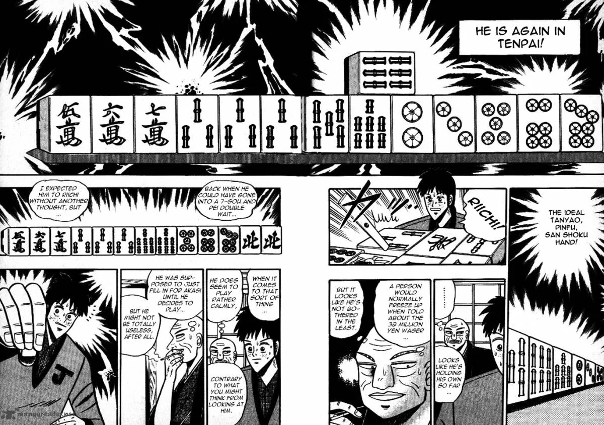 Akagi Chapter 39 page 10