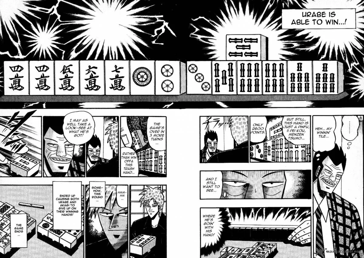 Akagi Chapter 40 page 16