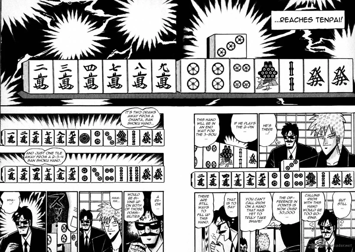 Akagi Chapter 40 page 11