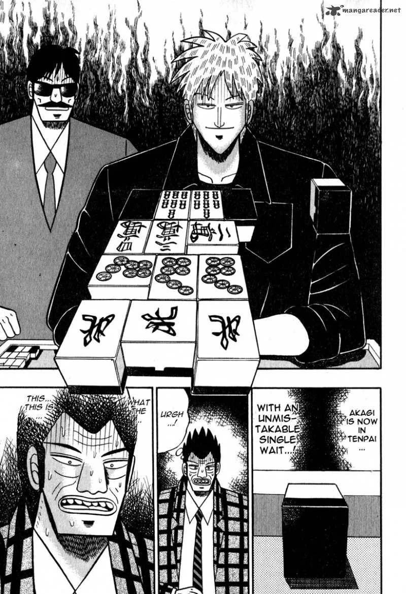 Akagi Chapter 47 page 15