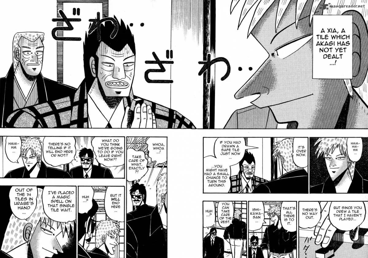 Akagi Chapter 47 page 20