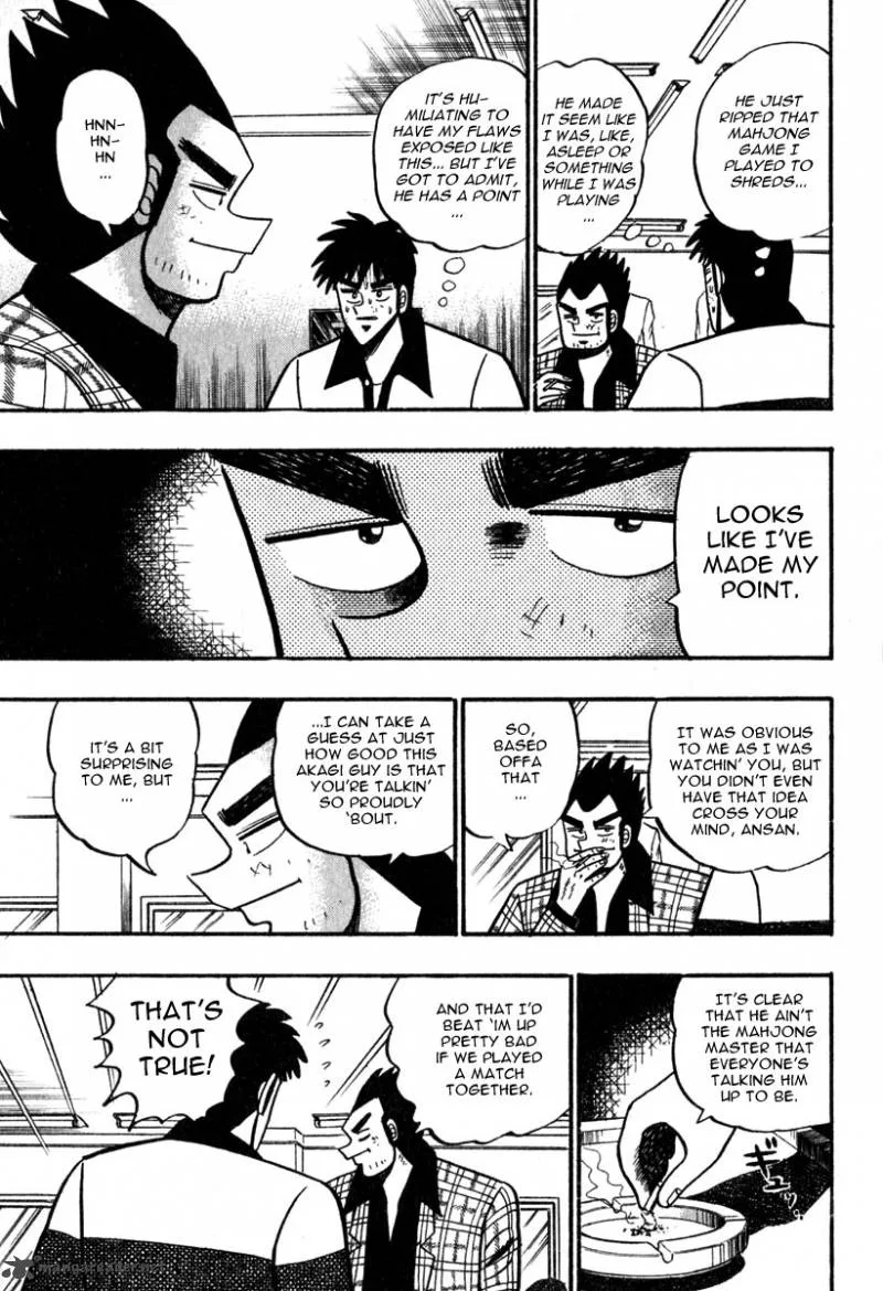 Akagi Chapter 52 page 15