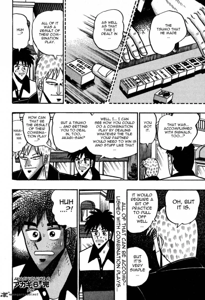 Akagi Chapter 54 page 21