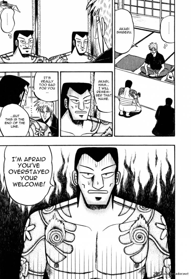Akagi Chapter 59 page 13