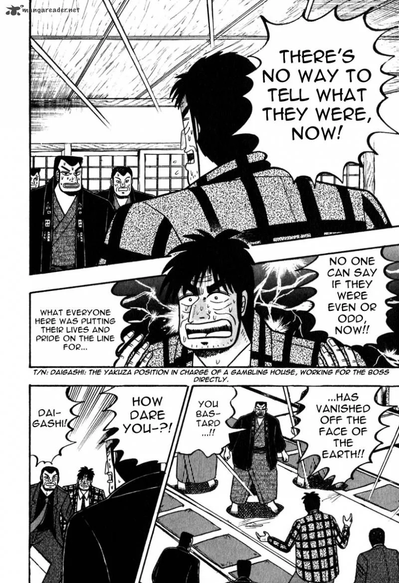 Akagi Chapter 62 page 14