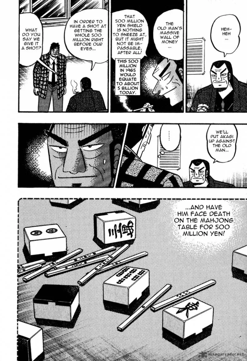 Akagi Chapter 62 page 22