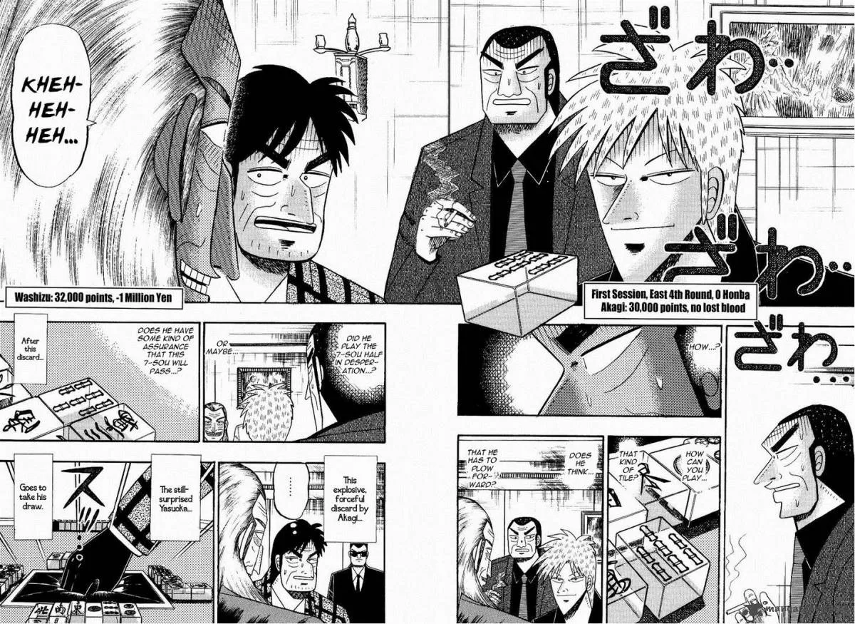 Akagi Chapter 73 page 38