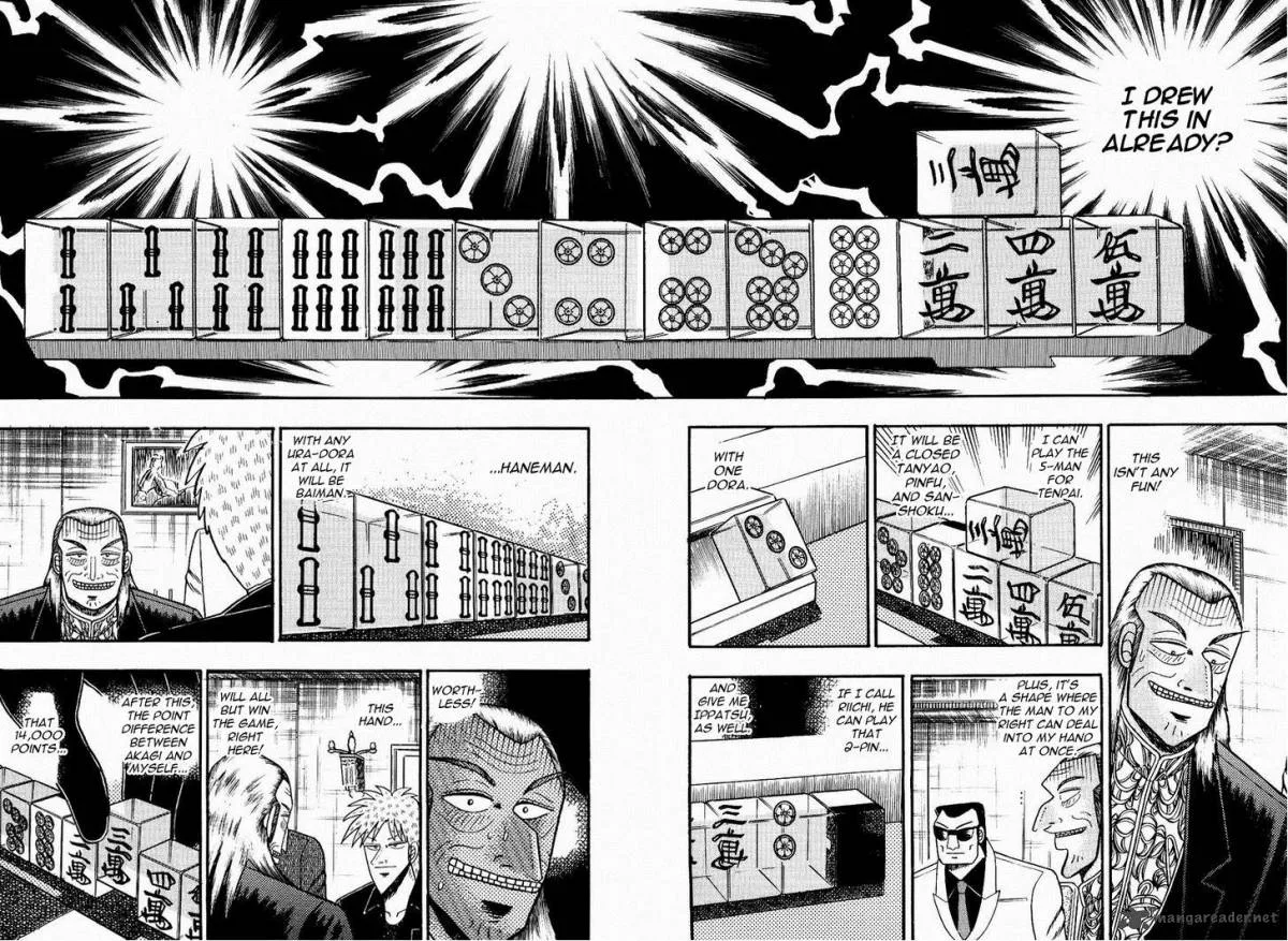 Akagi Chapter 74 page 17