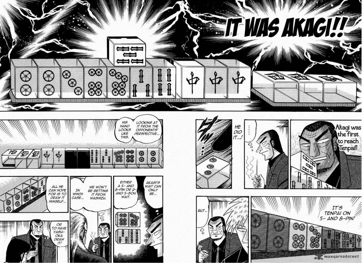 Akagi Chapter 75 page 13