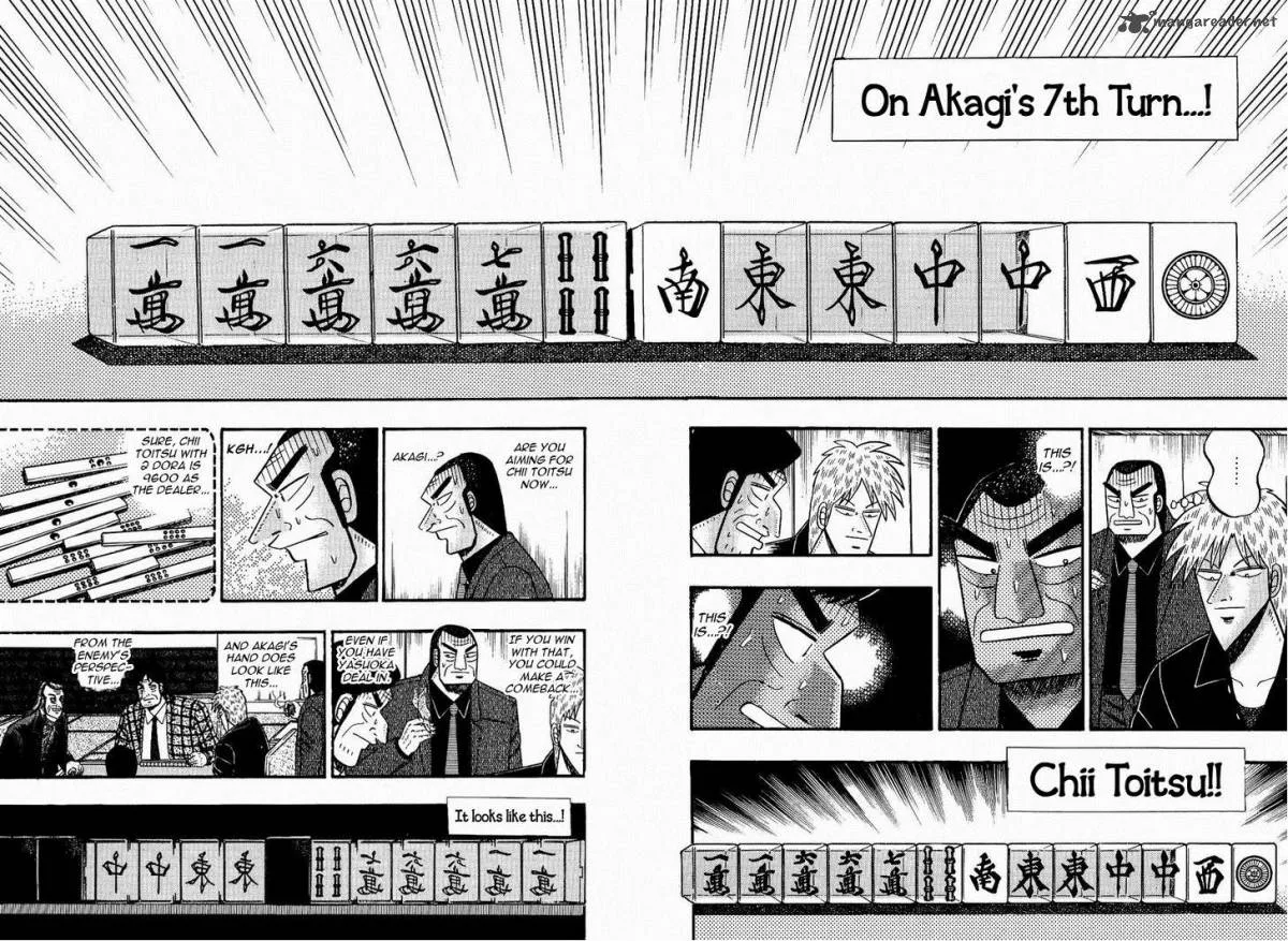 Akagi Chapter 77 page 19