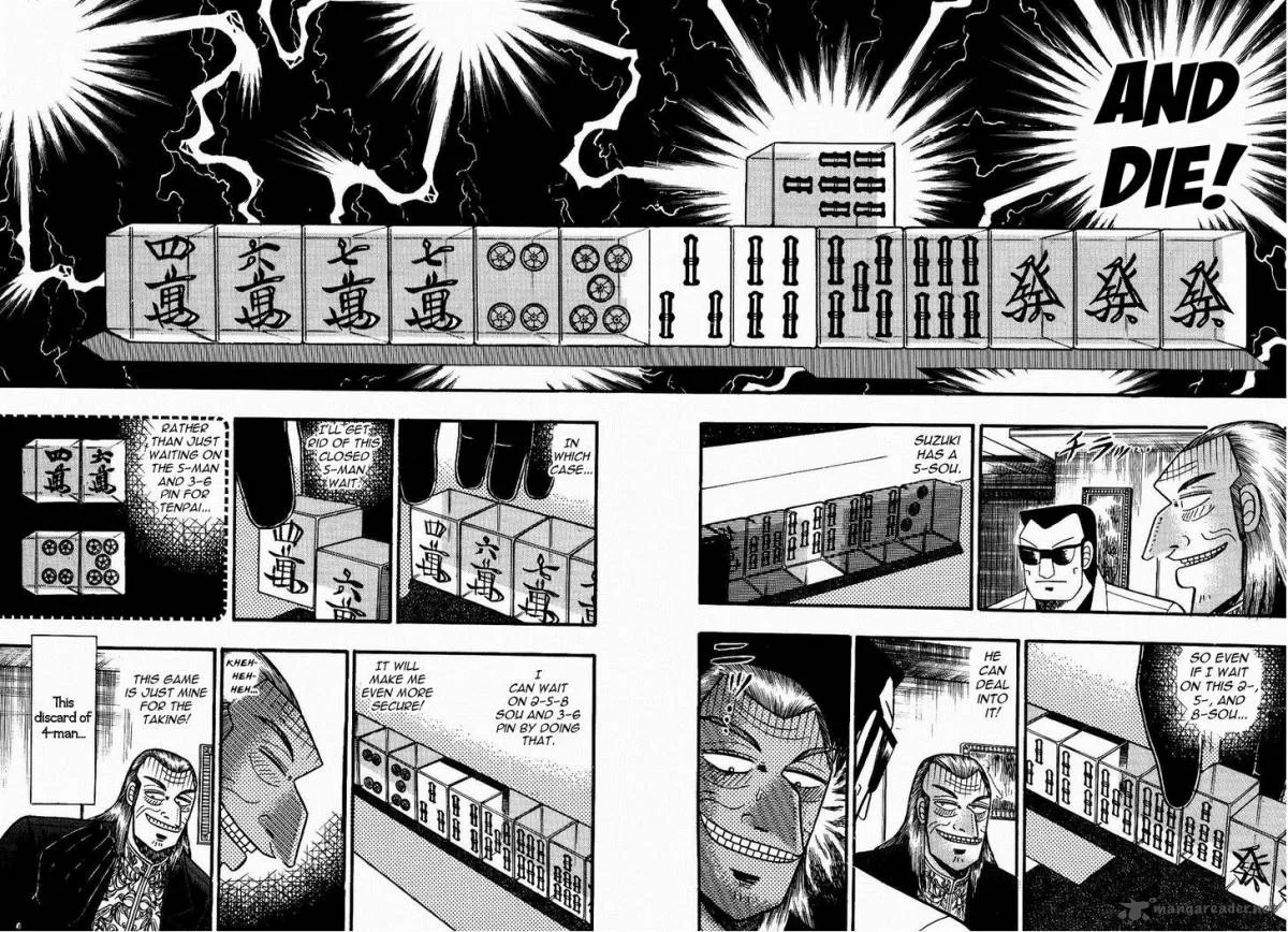 Akagi Chapter 78 page 10