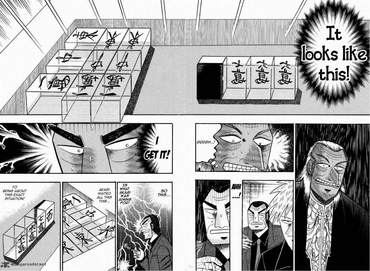 Akagi Chapter 78 page 15