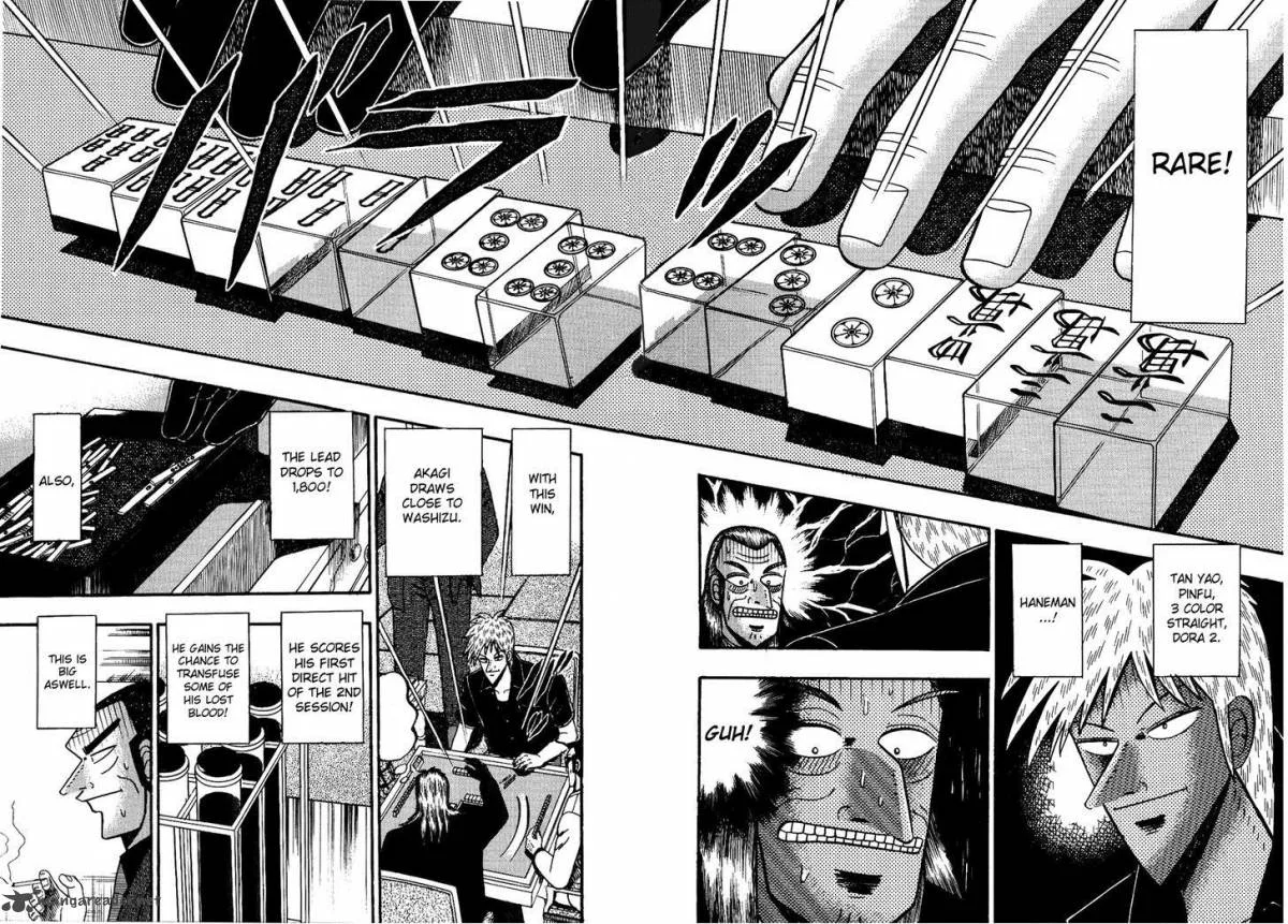 Akagi Chapter 82 page 16