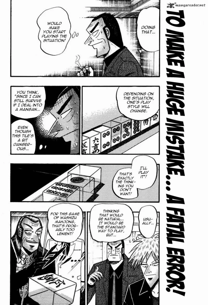 Akagi Chapter 85 page 10
