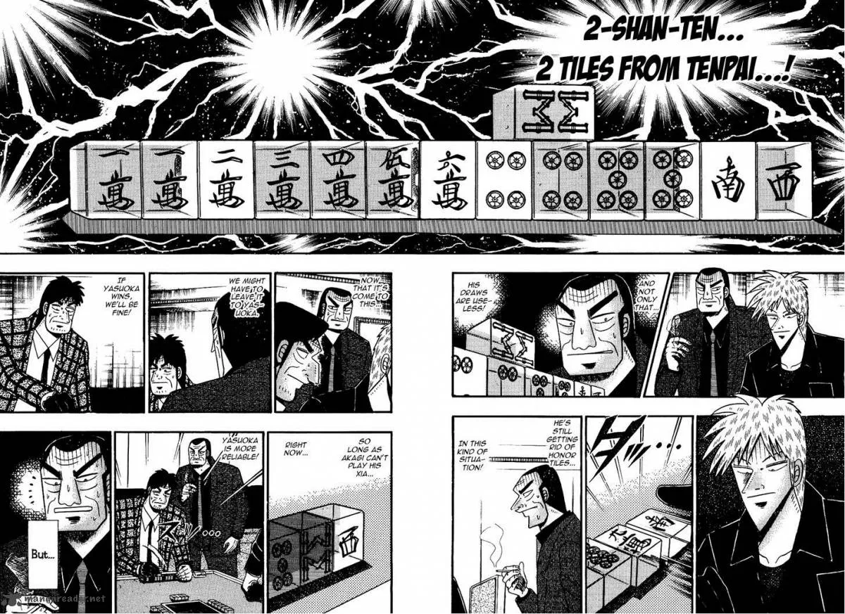 Akagi Chapter 86 page 14