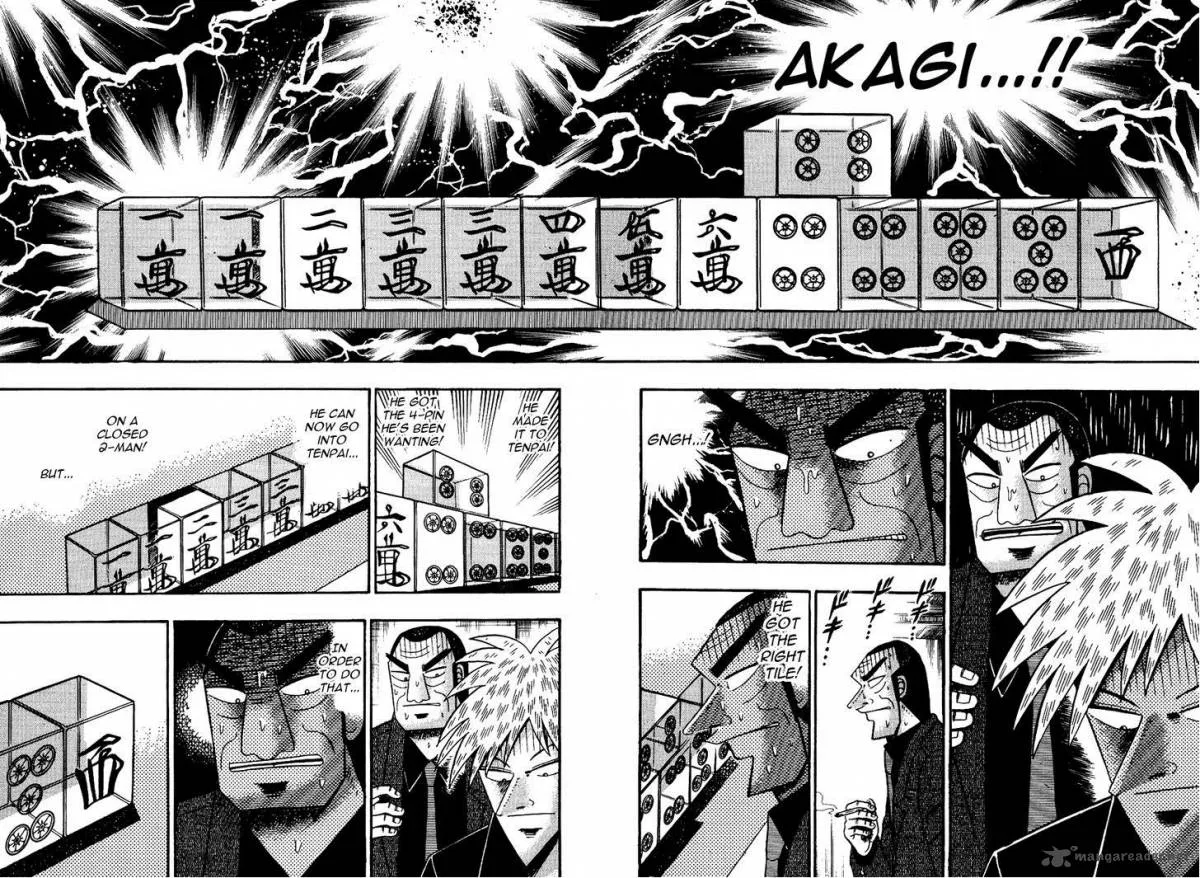Akagi Chapter 87 page 20