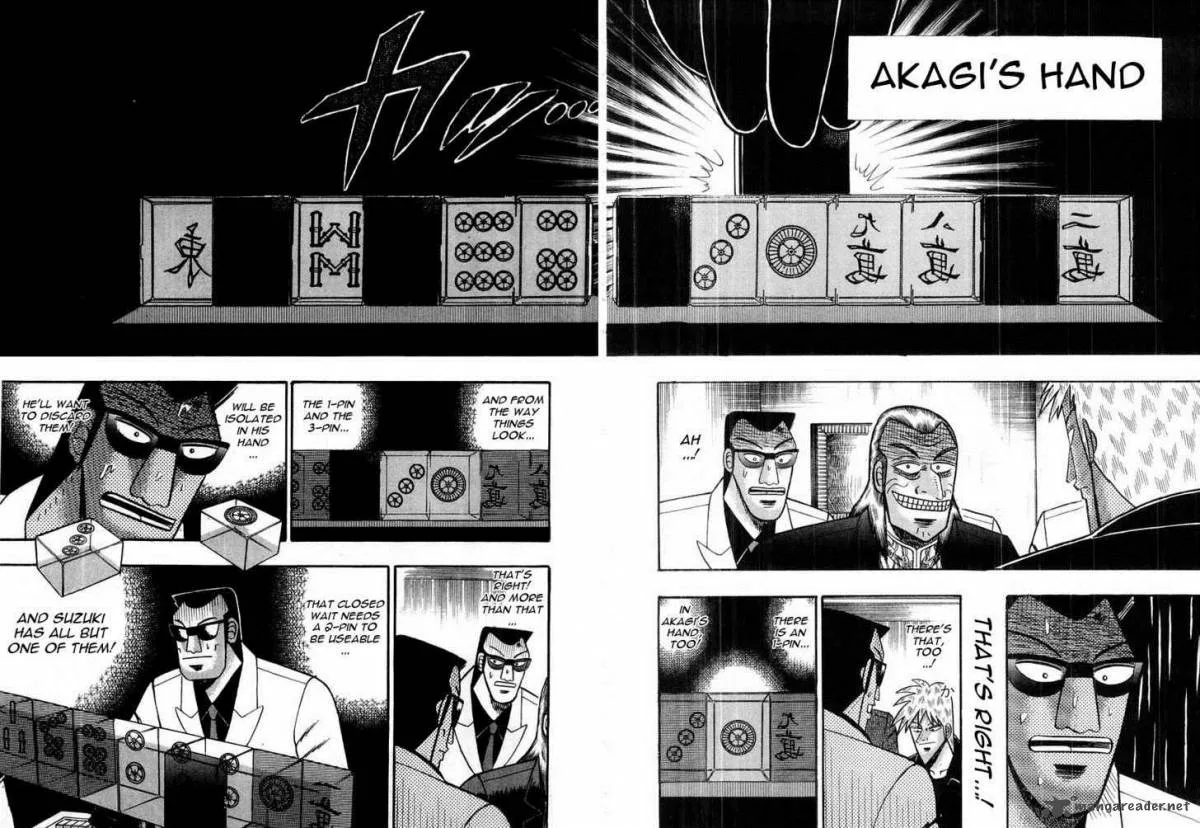 Akagi Chapter 96 page 10