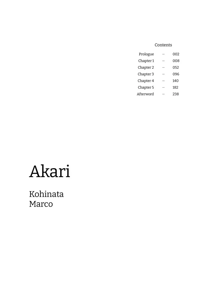 Akari (KOHINATA Marco) Chapter 1 page 8