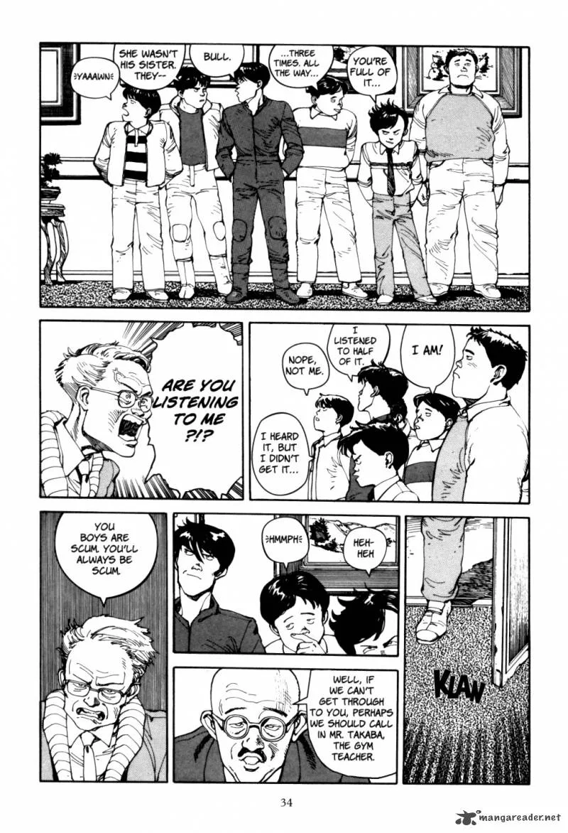 Akira Chapter 1 page 31