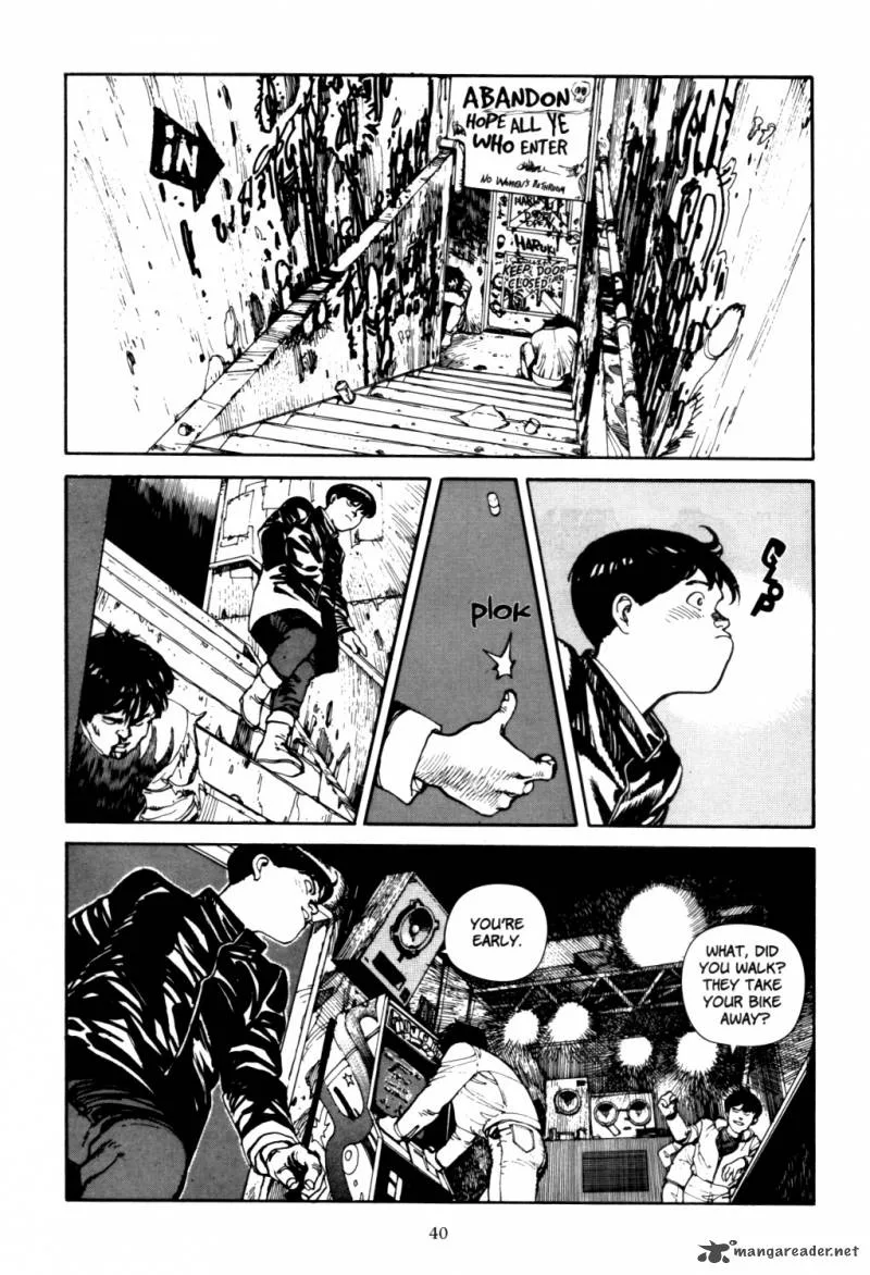 Akira Chapter 1 page 37