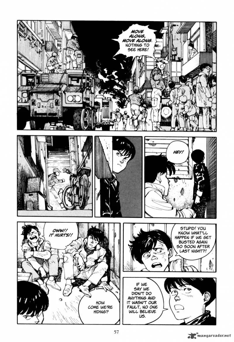 Akira Chapter 1 page 54