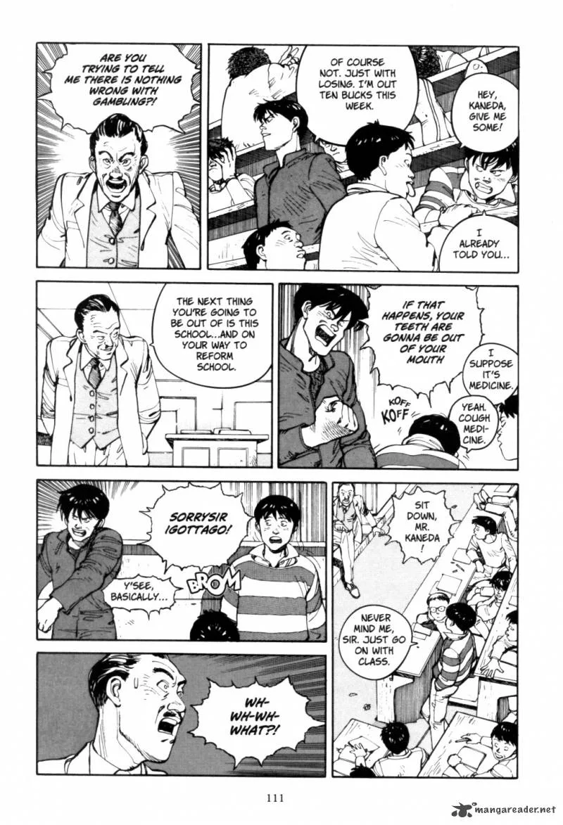 Akira Chapter 1 page 108