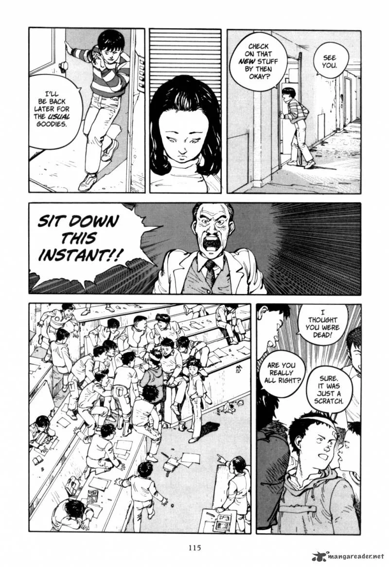 Akira Chapter 1 page 112