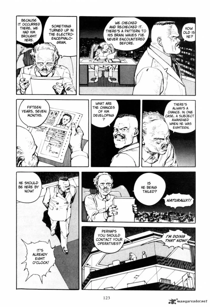 Akira Chapter 1 page 120